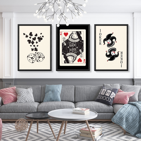 collection d’art mural abstrait 40 * 60 cm