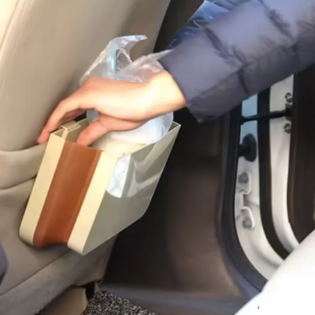 Deux boîtes de rangement anti-poussière pour voiture