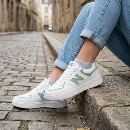 N 5✨حذاء بنات مودال من علامة New Balance ⭐⭐⭐⭐ ✨