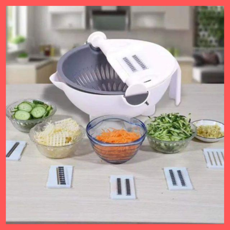 Coupe-légume à panier