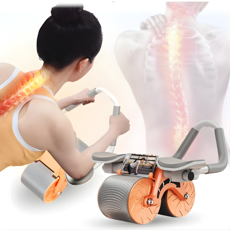 جهاز تمرين البطن المزدوج 2×1 – Roue Abdominale Double