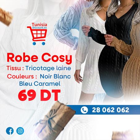 Robe Cosy – Hiver Stylé