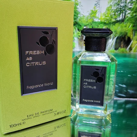 عطر100Fragrance World- Fresh As Citrusمل