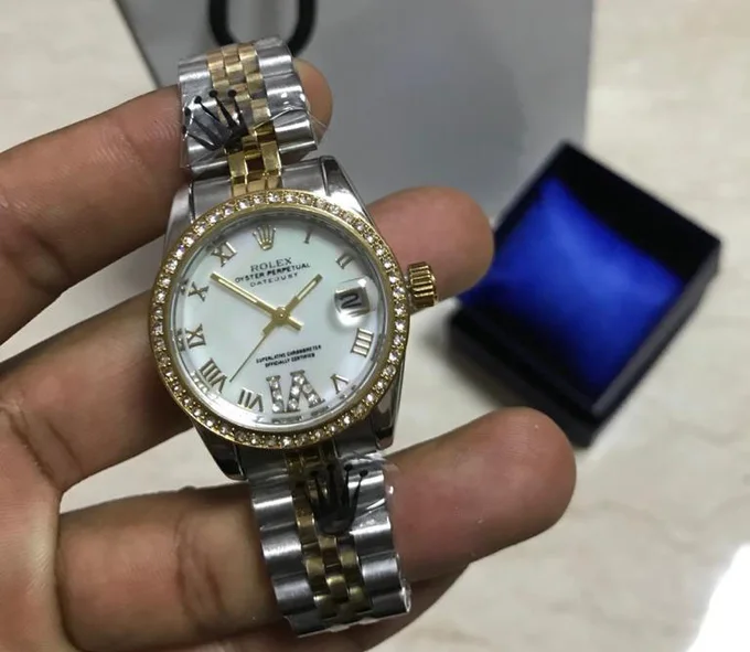 Montre Rolex femme.