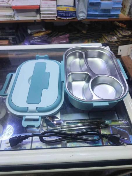 لانش بوكس كهربائي: الوجبة السخونة ديما معاك 🍱🔥