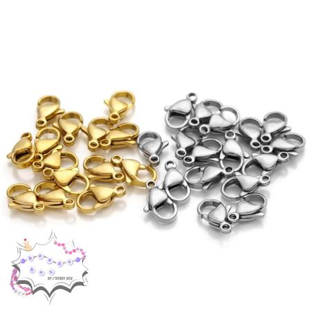 20 Fermoirs Dorés + Argentés