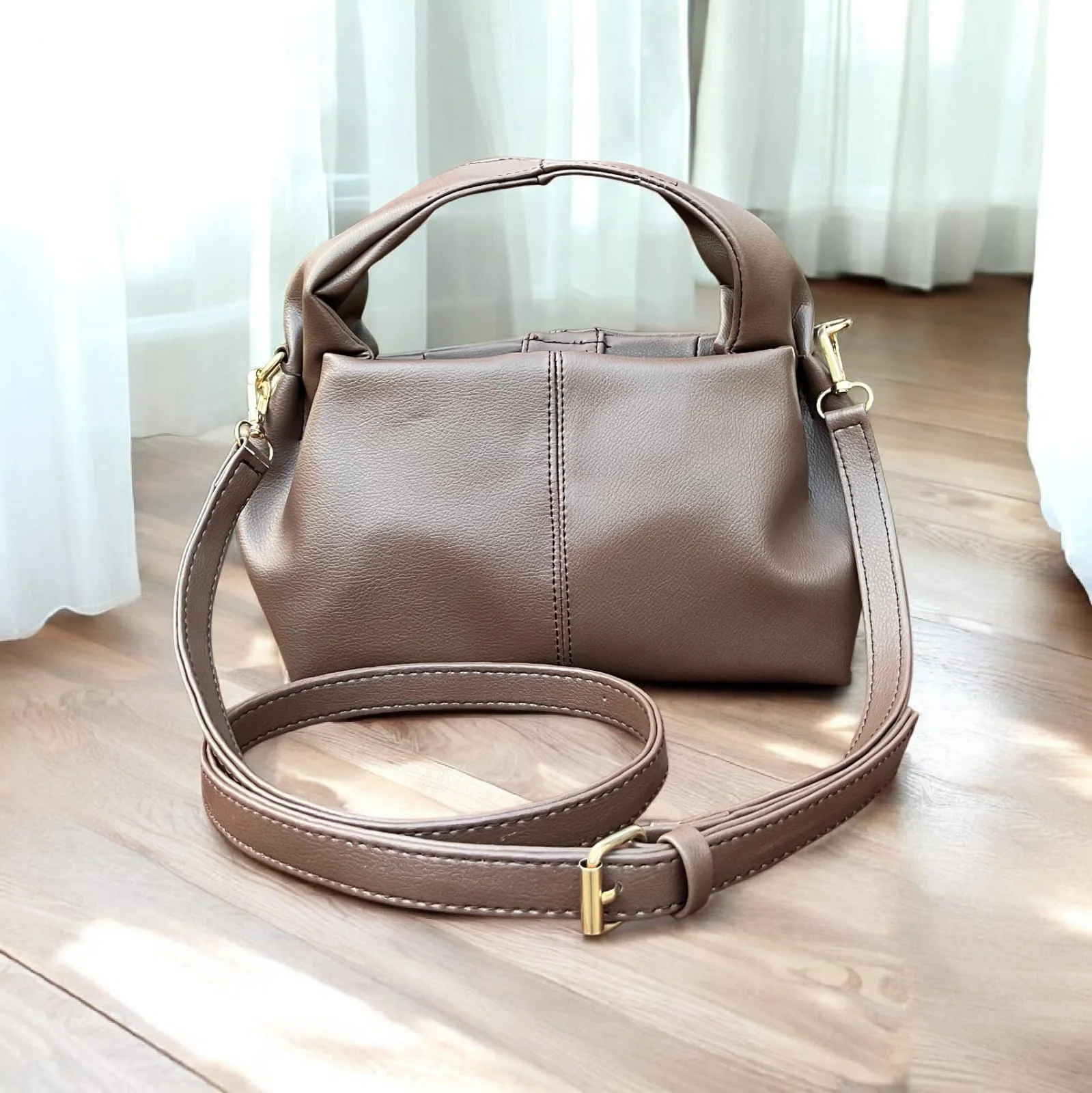 🤎حقيبة يد نسائية POLENE أناقة يومية لا تقاوم.