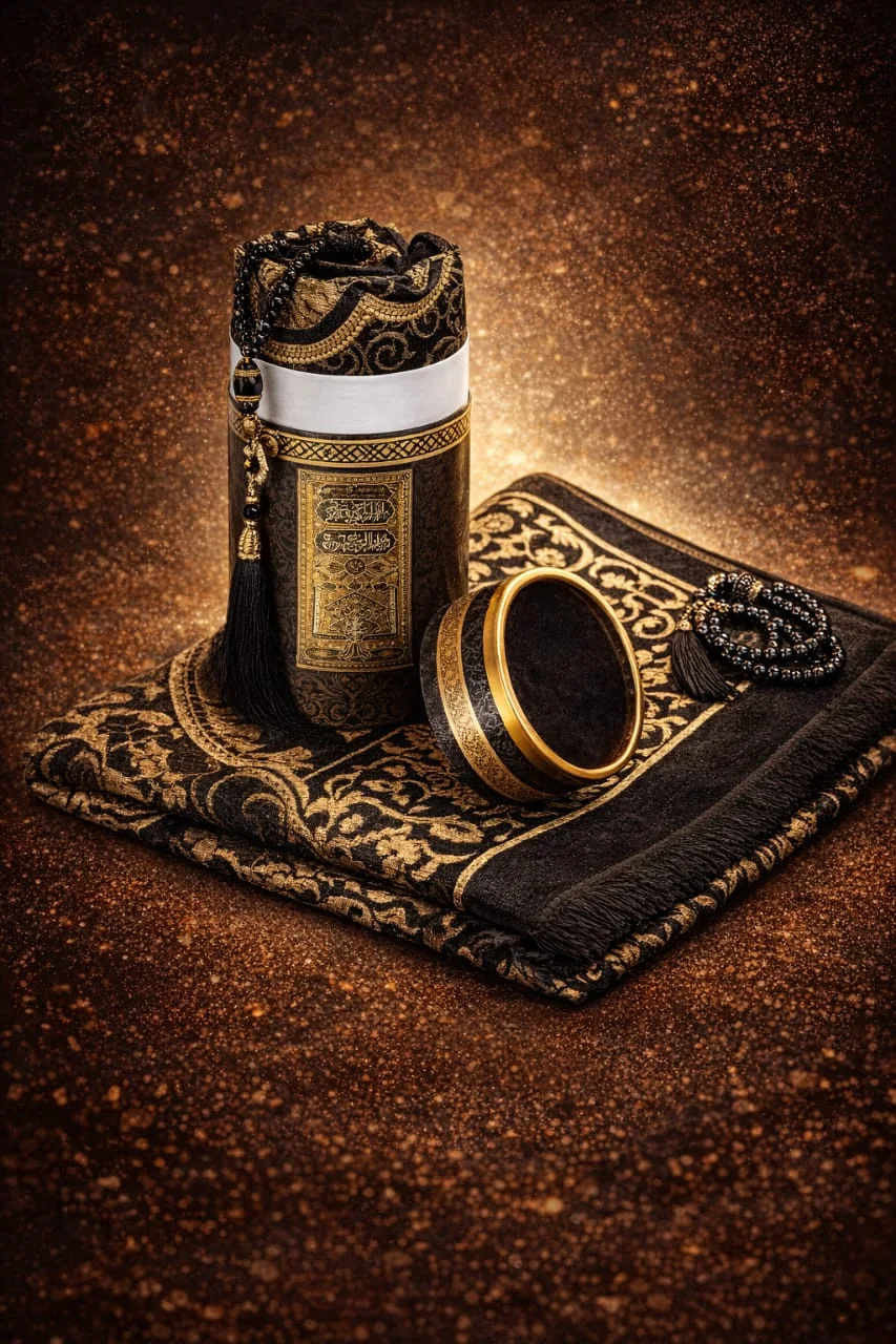 هدية الصلاة سجادة وسبحة