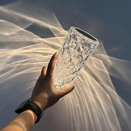 Lampe  en Cristal Diamond