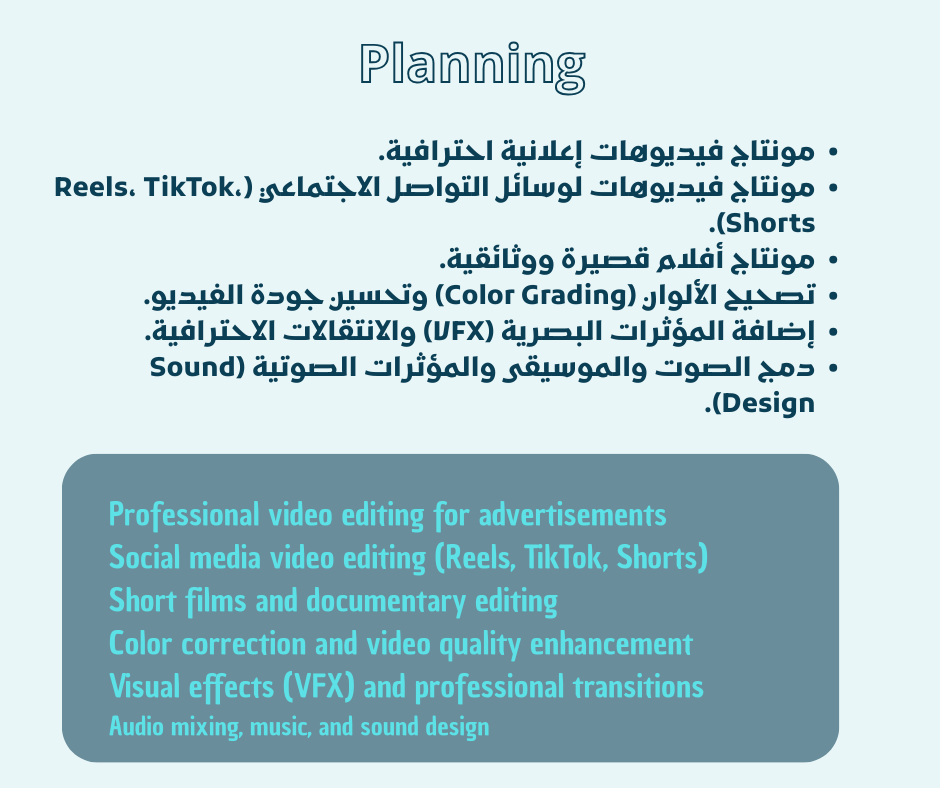 VIDEO EDITING