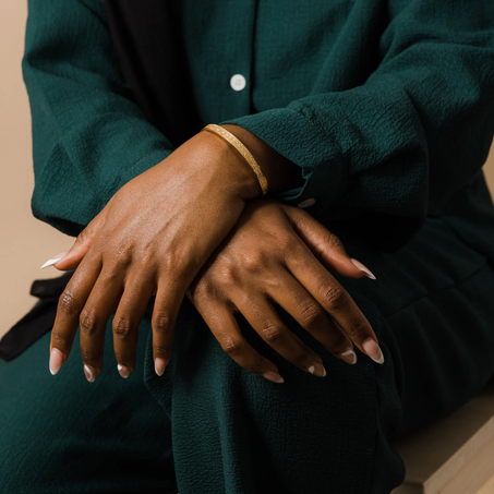 Women's gold bracelet