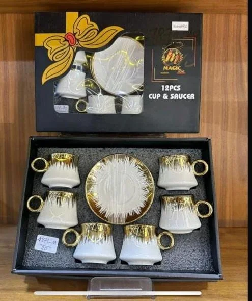 ✨ Magic Gold Coffee Set ☕👑