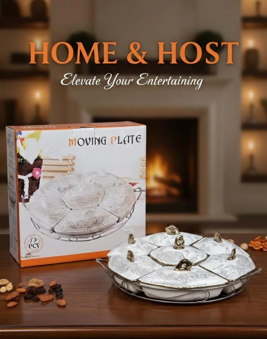 بلاطو "الهمة والشان" الدوار بلمسة الطاووس الملكي 🦚✨