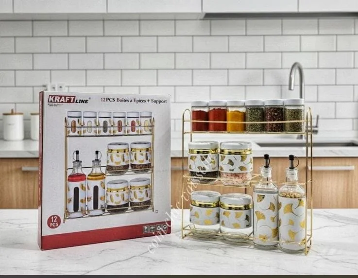 🧂✨ KraftLine Gold Spice Set ✨🧂