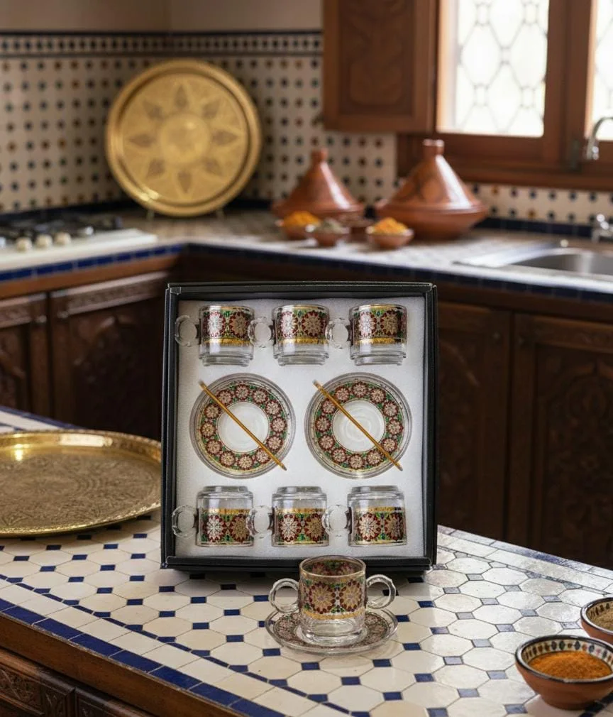 طقم الأتاي البلدي الفاخر