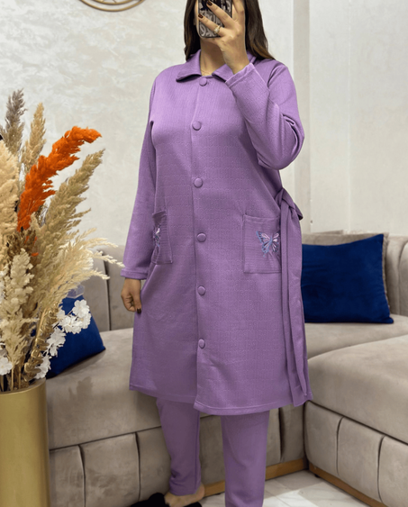 بيجامة من ثوب ناعم ودافئ