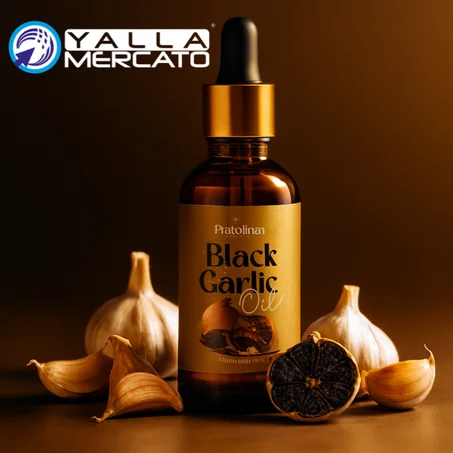 زيت الثوم الأسود لتقوية الشعر ومنع التساقط