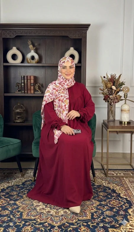 عباية ريحانة بالفولار