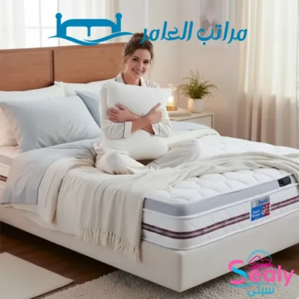 مرتبة طبية فائقة من الإسفنج المضغوط وطبقة من اللباد