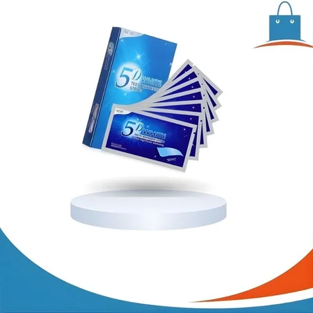 لصقات تبييض الأسنان