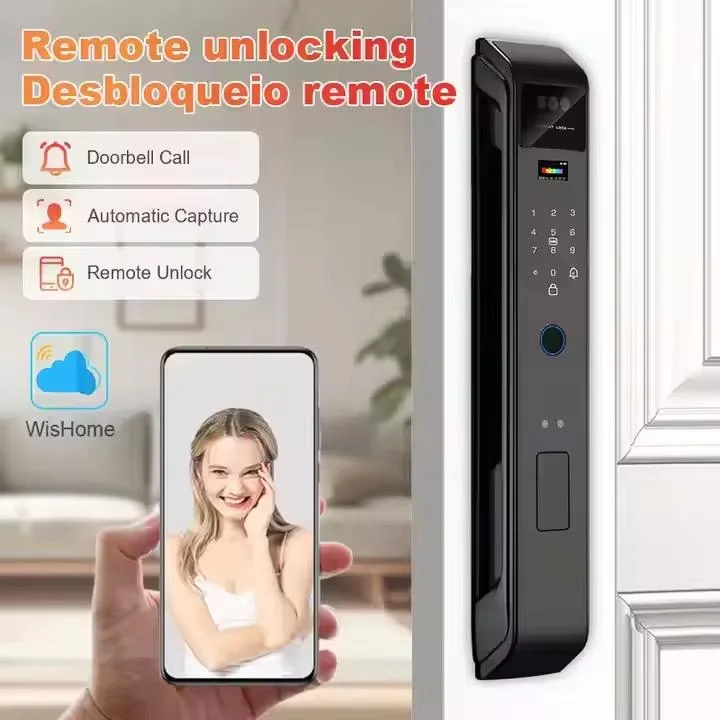Lockify X10 Pro Face ID WiFi | Serrure Intelligente avec Caméra & Vidéo Appel