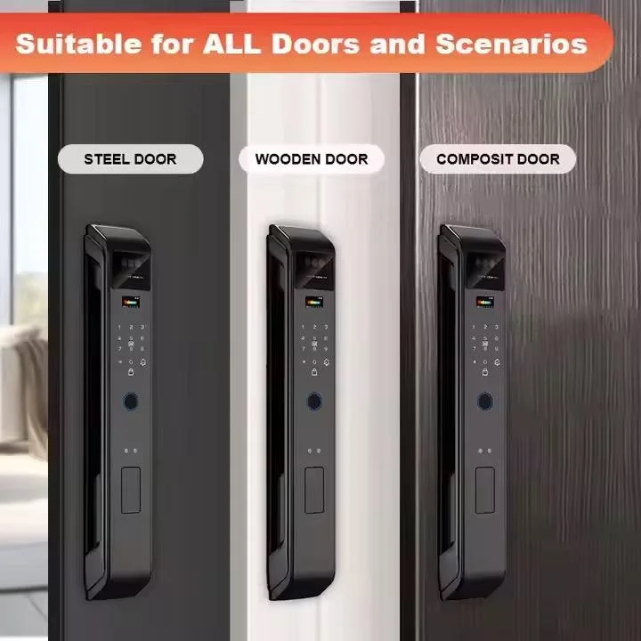 Lockify X10 Pro Face ID WiFi | Serrure Intelligente avec Caméra & Vidéo Appel