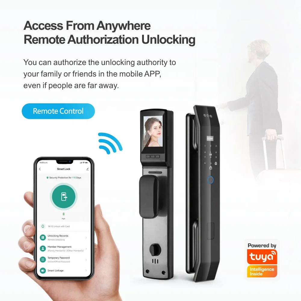 Lockify EM22 Ultra | Face ID & Serrure Intelligente Premium