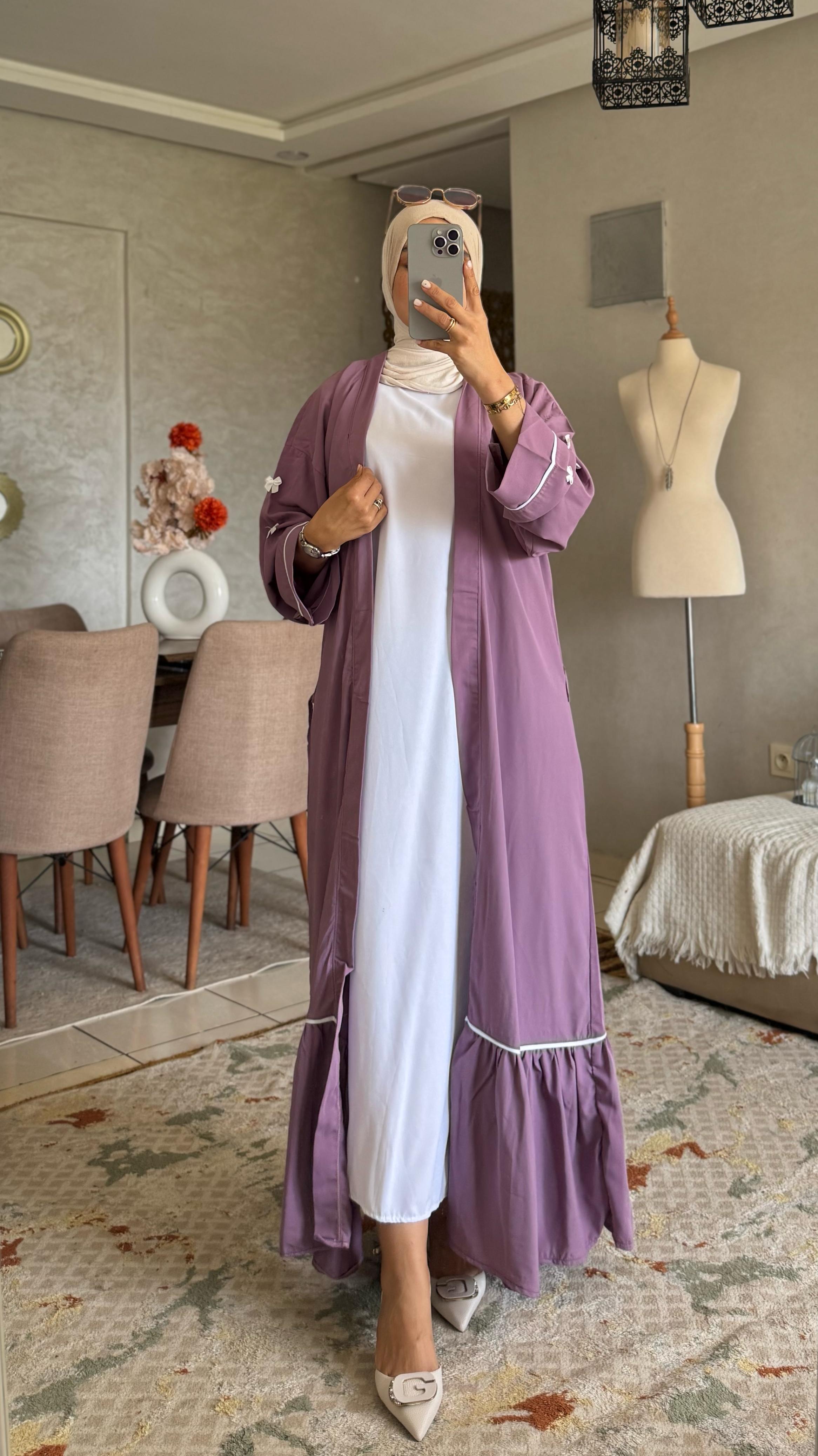 عباءة ملكية فاخرة-قطعتين