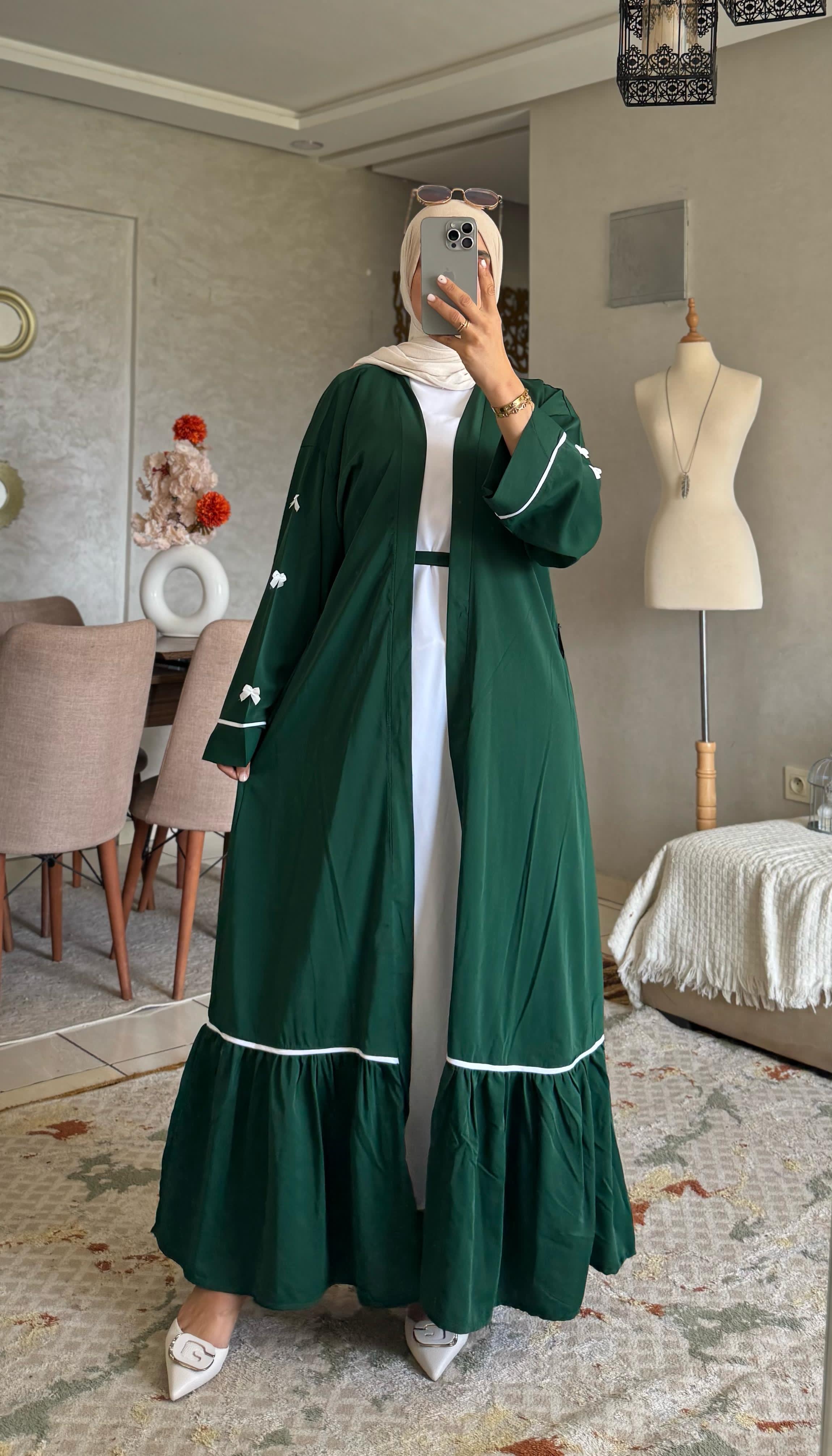 عباءة ملكية فاخرة-قطعتين
