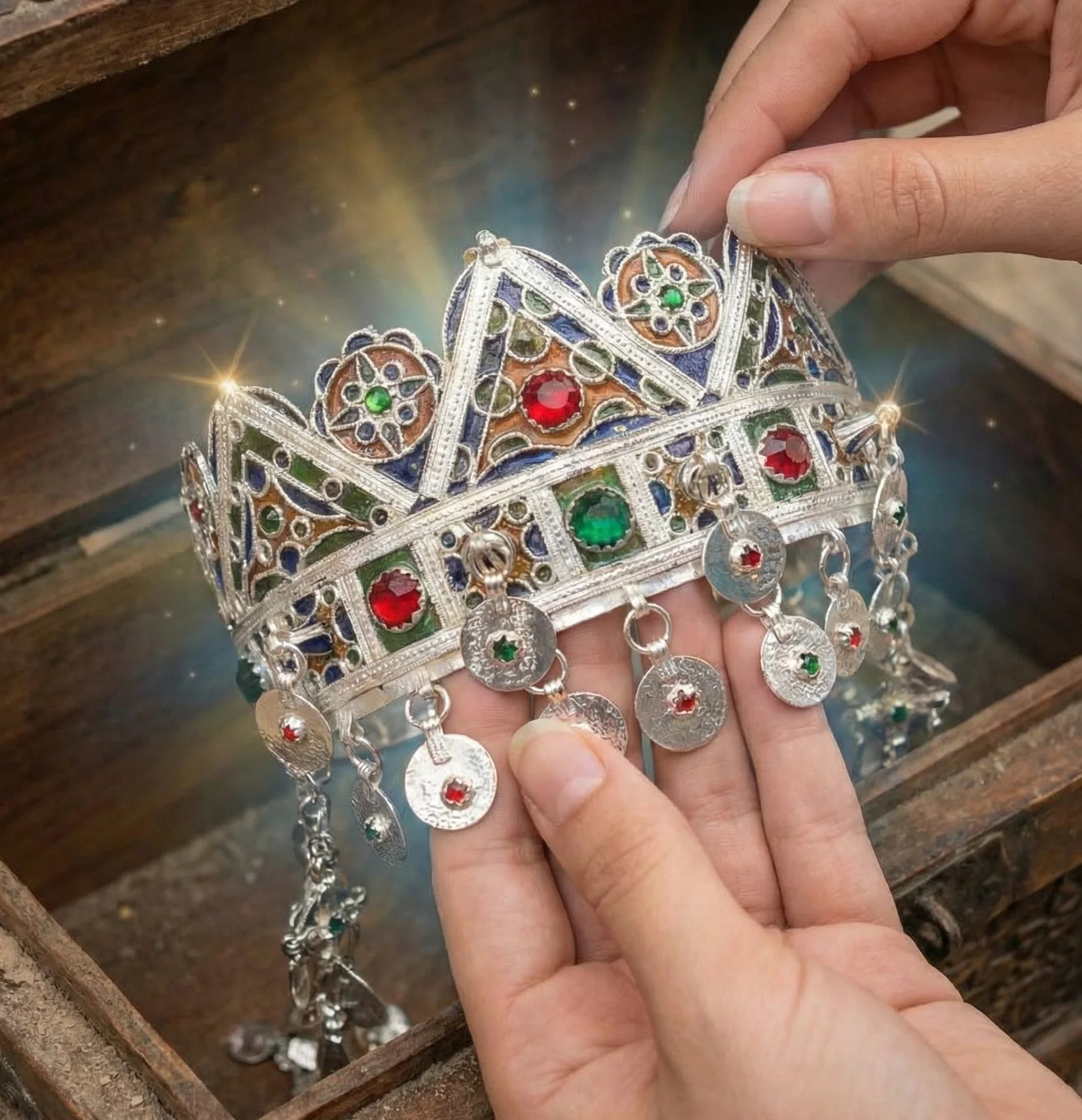 التاج الأمازيغي: فخامة الأصل