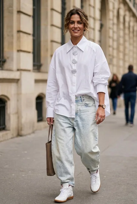 Chemise stylé oversize