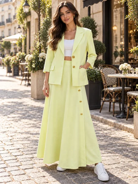 Ensemble jupe et blazer