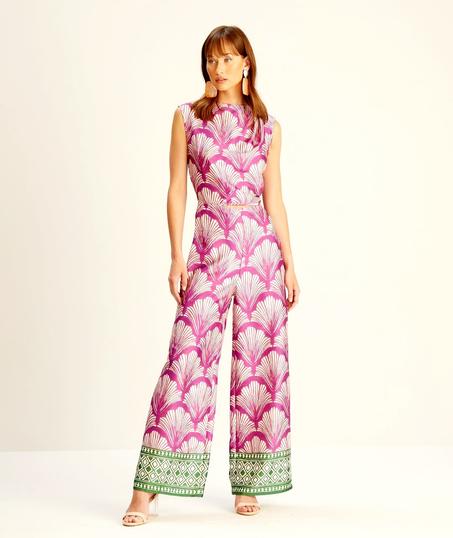 Combinaison fluide imprimée