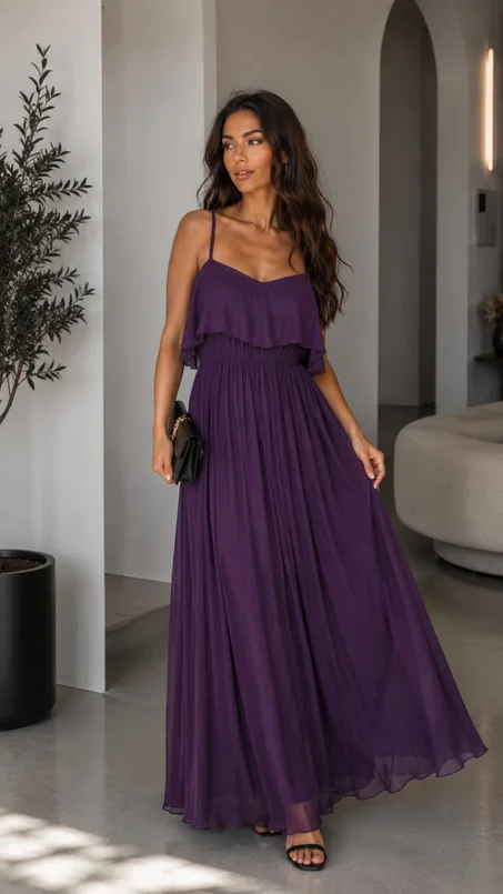 Robe en soie