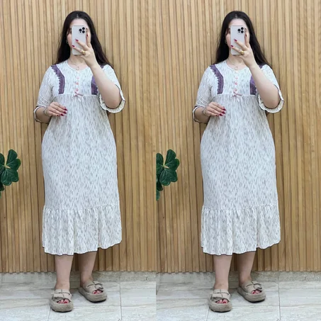 الجدييييد سيدتي ميدي توب ريب  خامة فاخرة، تصميم أنيق، جودة تدوم موضيل صيفي رائع خفيف على البشرة و بلمسة فاخرة
