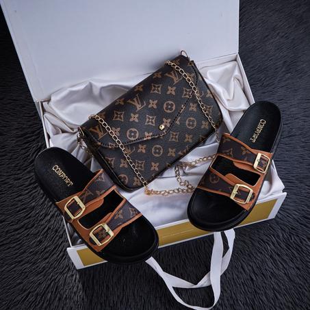 صاك lv + صندالة بحلة جديدة