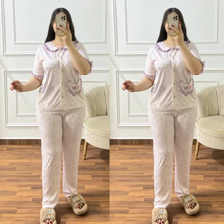 الجديييد سيدتي لوك صيفي راقي ميدي توب ريب بتصميم عصري وخفيف على البشرة أناقة راقية ولمسة ناعمة لكل إطلالة