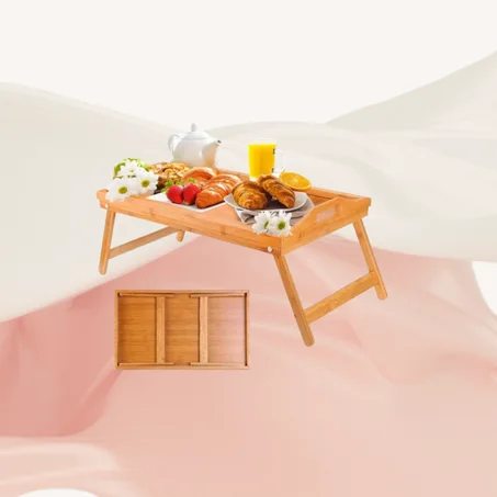 table pliante de petit déjeuner