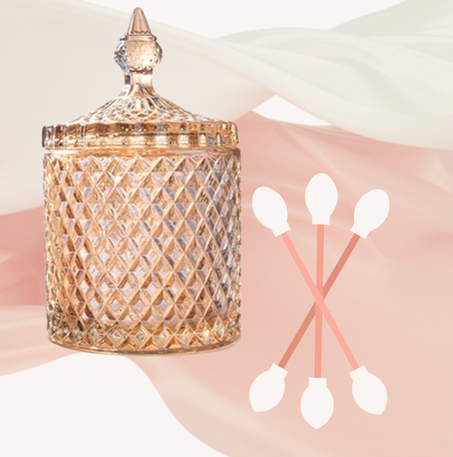 Boîte de stockage en cristale