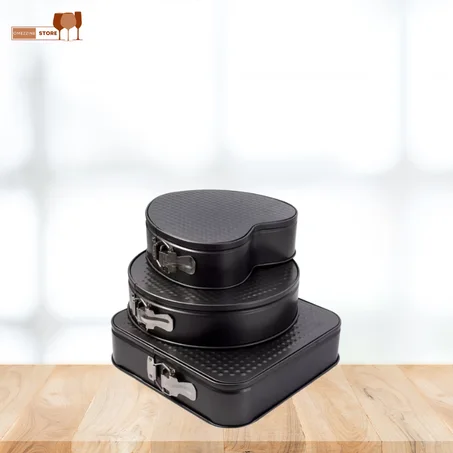 Moule à gateaux (ensemble 3 pcs)