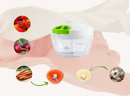 Hachoir manuel à corde