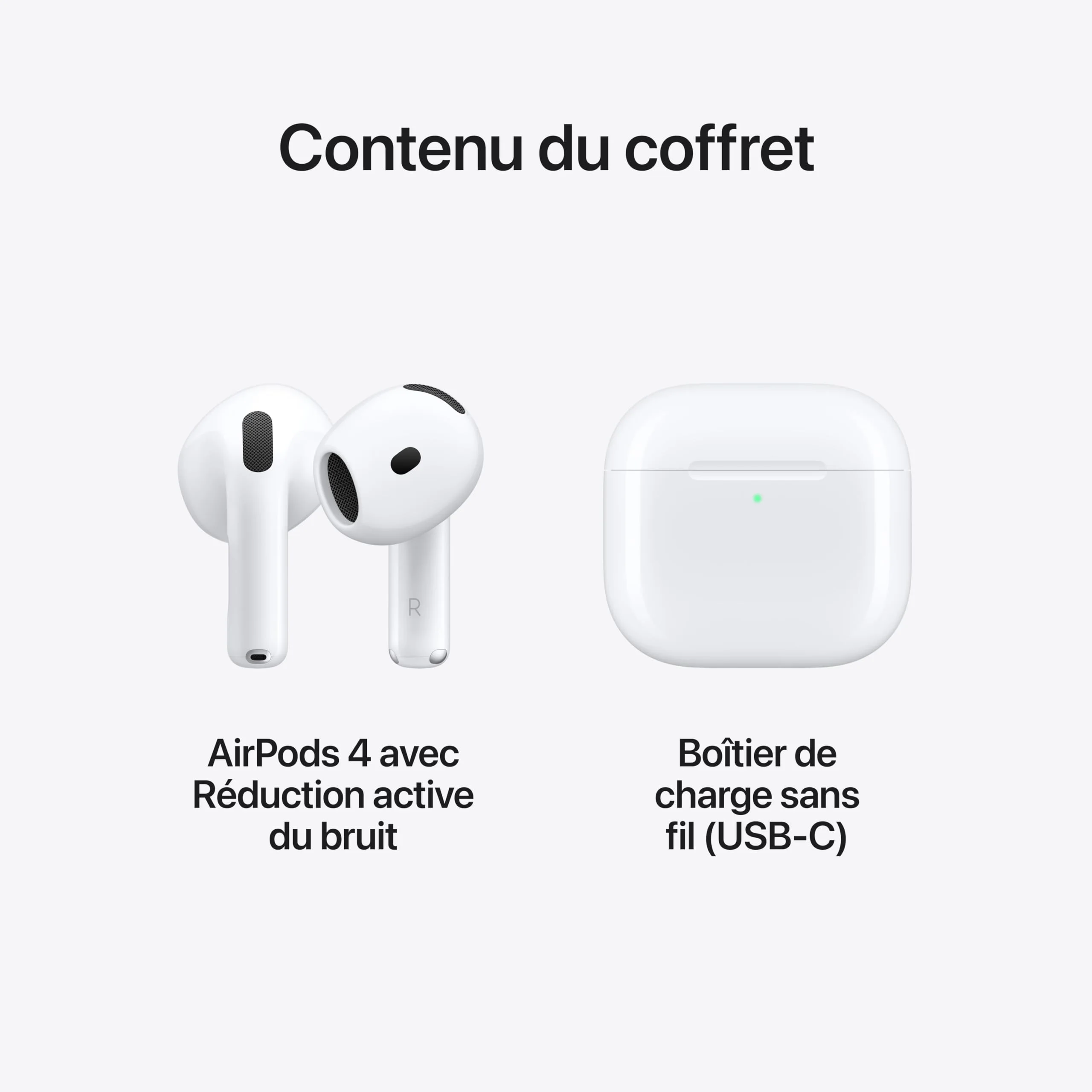 سماعات لاسلكية Apple AirPods 4