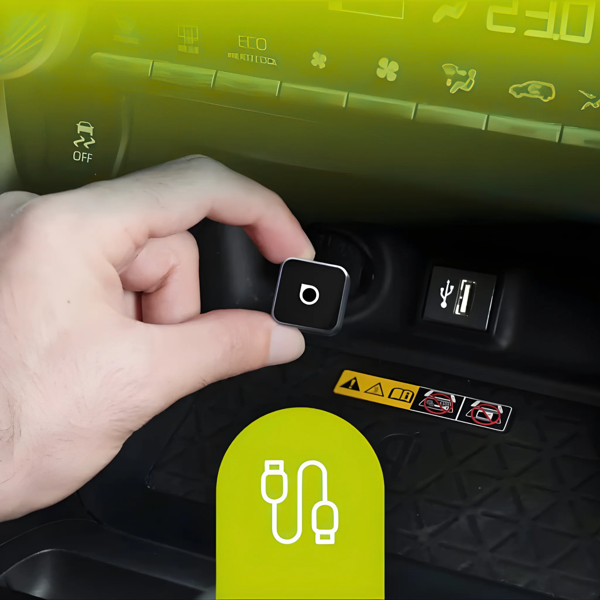 Mini Cube 3.0 - Adapteur sans fil Carplay/Android Auto