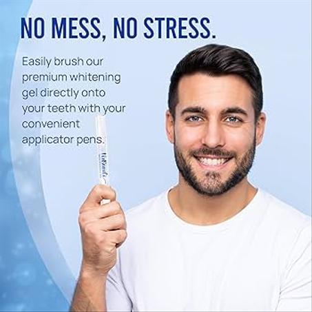 قلم جل تبييض الأسنان — ابتسامة ناصعة خلال أسبوع واحد بس!