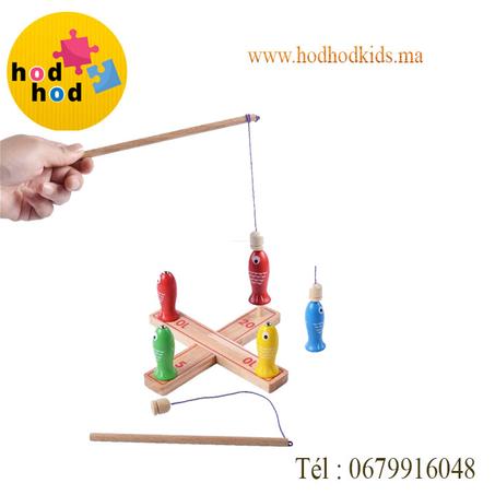 لعبة السنارة والمغناطيس