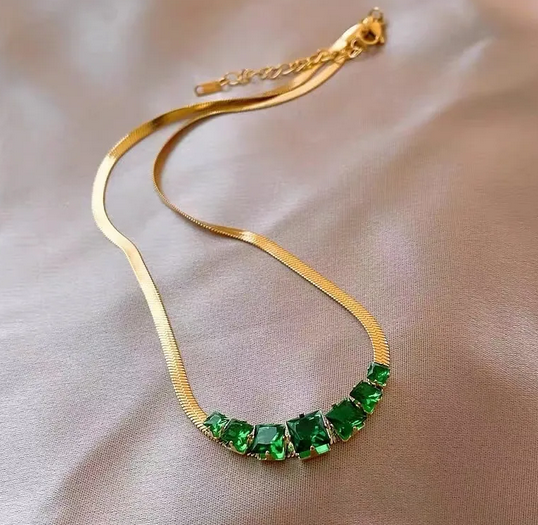 Green Necklace For Women