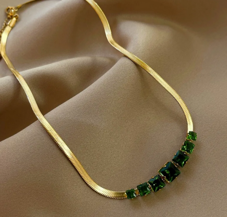 Green Necklace For Women