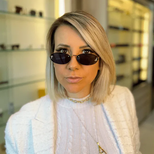 Fendi First Crystal FE4075US 30A