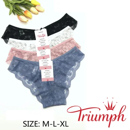 AMOURETTE CHARM -Lot de 4 pièces  : Triumph Brazilian Slip -50%