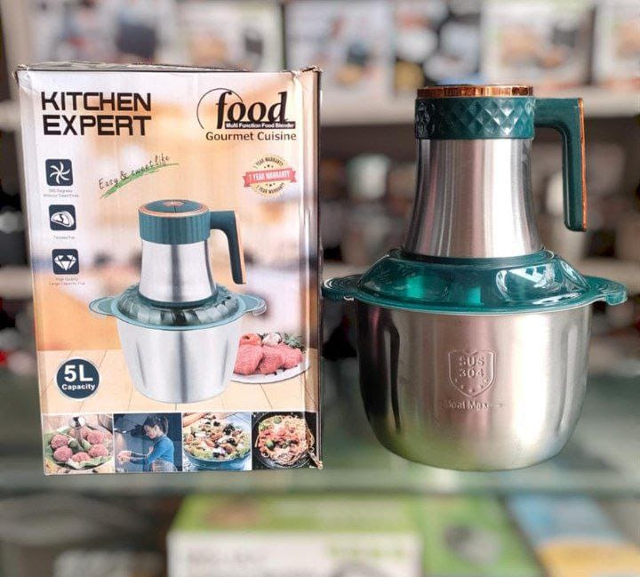 كبة ومفرمة كهربائية  بسعة 3 لتر متعددة الاستخدامات من food processor - مثالية للحوم والخضروات - سهلة الاستخدام
